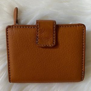 Giani Bernini Vintage Brown Small Leather Wallet